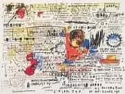 50c Piece 1982 By Jean Michel Basquiat