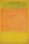 Untitled 1954 Lime By Mark Rothko (Inspired By)
