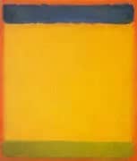 Untitled Blue Yellow Green On Red 1954 By Mark Rothko (Inspired By)
