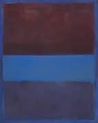 No 61 Brown Blue Brown on Blue 1953 By Mark Rothko (Inspired By)