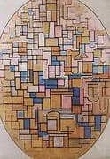 Tableau III, 1914 By Piet Mondrian