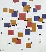 Composition in Colour A 1917 By Piet Mondrian