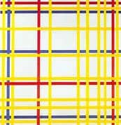 New York City I, 1942 By Piet Mondrian