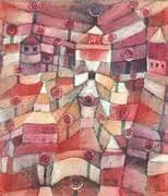 Rose Garden 1920 By Paul Klee