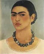 Self Portrait 1933 By Frida Kahlo
