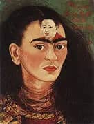 Diego and I 1949 By Frida Kahlo