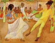 Baile en Tehuantepec By Diego Rivera