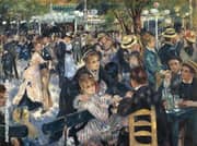 Bal du Le Moulin de la Galette 1876 By Pierre Auguste Renoir