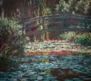 The Water Lily Pond Japanese Bridge 1900 By Claude Monet
