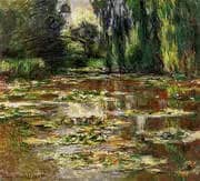 The Bridge over the Water Lily Pond 1905 By Claude Monet