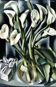 Arums Calla Lily By Tamara de Lempicka