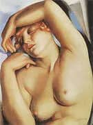 Sleeping Girl 1930 By Tamara de Lempicka