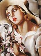 The Straw Hat, 1930 By Tamara de Lempicka