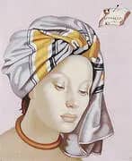 The Gray Turban II 1945 By Tamara de Lempicka