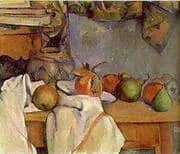 Ginger Pot with Pomegranate By Paul Cezanne