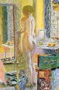 Nude before the Mirror 1931 By Pierre Bonnard