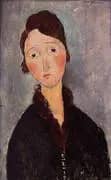 Portrait of a woman 1918 By Amedeo Modigliani