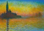 Venice at Twilight 1908 By Claude Monet