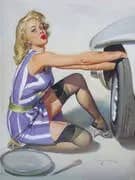Tyre Change By Pin Ups