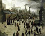 Manufacturing Town 1922 By L-S-Lowry