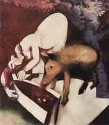 The Watering Trough 1925 By Marc Chagall