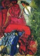 The Wedding, 1944 By Marc Chagall