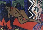 Milly Sleeping 1911 By Ernst Kirchner