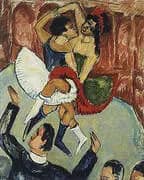 Negro Dance 1911 By Ernst Kirchner