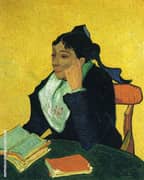 L'Arlesienne Portrait of Madame Ginoux 1888 By Vincent van Gogh