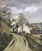 The House of Dr Gachet in Auvers, c. 1873 By Paul Cezanne