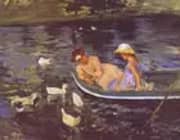 Summertime 1894 By Mary Cassatt
