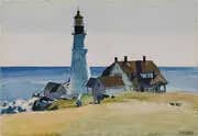 Portland Head Light 1927 By Edward Hopper