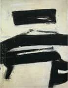 Black and White 1951 By Franz Kline