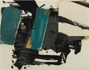 Green Oblique Study for De Medici 1956 By Franz Kline