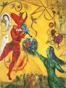 La Danse 1950 By Marc Chagall