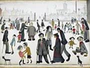The Cripples 1949 By L-S-Lowry