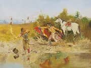 The Marriage Ceremony By Charles M Russell