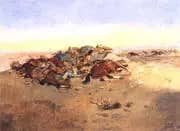 There May Be Danger Ahead 1893 By Charles M Russell