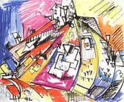 Provincetown Landscape, 1942 By Hans Hofmann