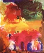 Fiat Lux, 1963 By Hans Hofmann