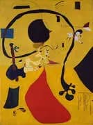 Dutch Interior III 1928 By Joan Miro