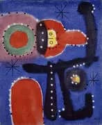 Painting 1954 By Joan Miro