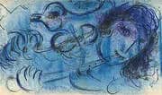 The Flute Player 1957 By Marc Chagall