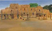 Taos Pueblo 1929 By Georgia O'Keeffe