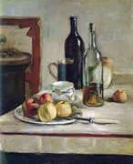 Still Life with Two Bottles 1896 By Henri Matisse