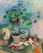 Still Life with a Geranium 1906 By Henri Matisse