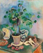 Still Life with a Geranium 1906 By Henri Matisse
