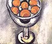 A Vase with Oranges 1916 By Henri Matisse