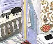 Interior with Black Notebook 1918 By Henri Matisse