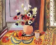 Anemones in an Earthenware Vase 1924 By Henri Matisse